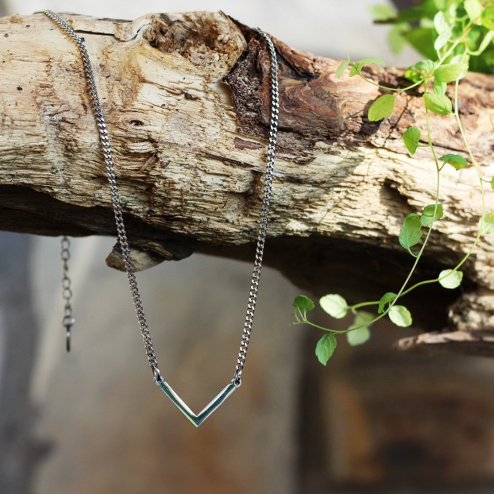 Necklace / 100% high-quality stainless steel / SILVER VERSION